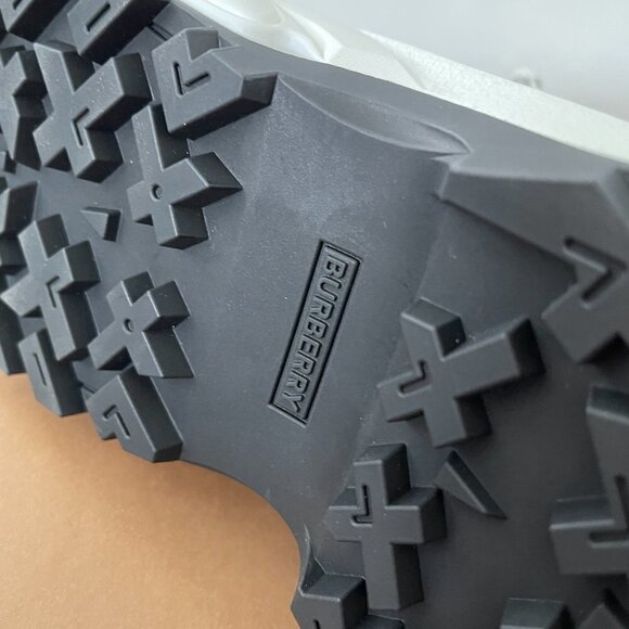 Burberry Arthur M Story White Icon Stripe Mens Sneakers, 41/43, 8048548 - Picture 12 of 14